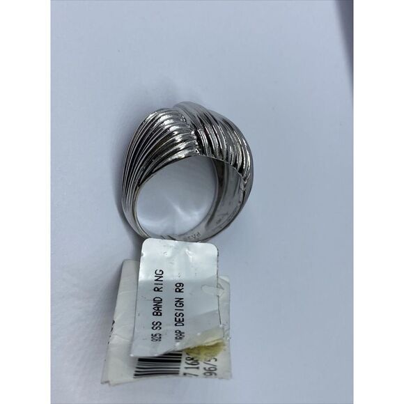 Prime ART R4A9A4A0AG-8 925 Sterling Silver Knot Wrap Band Ring ML32 - Picture 4 of 5